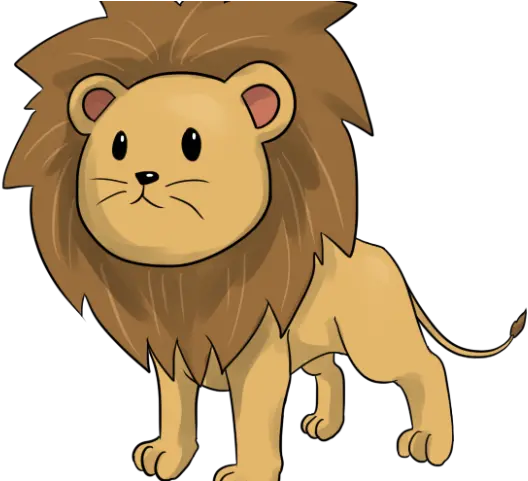 Mountain Lion Clipart Friend Cartoon Lion Transparent Background Png Baby Lion Png