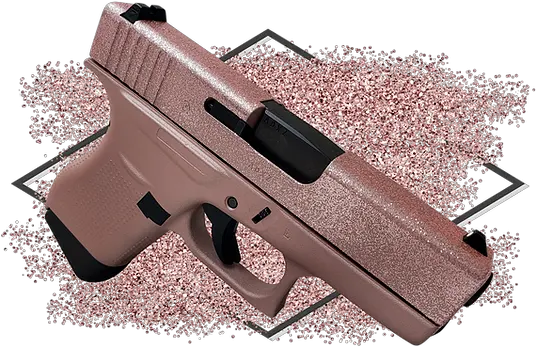 Glitter Guns Weapons Png Color Icon Glitter Single