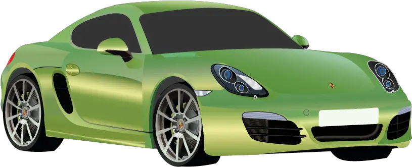 Download Porsche Vector Illustrator Clip Art Free Stock Porsche Cayman Green Free Png Porsche Png