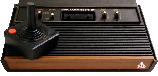 Computer System Console Transparent Png First Video Game Console 1960 Atari 2600 Png