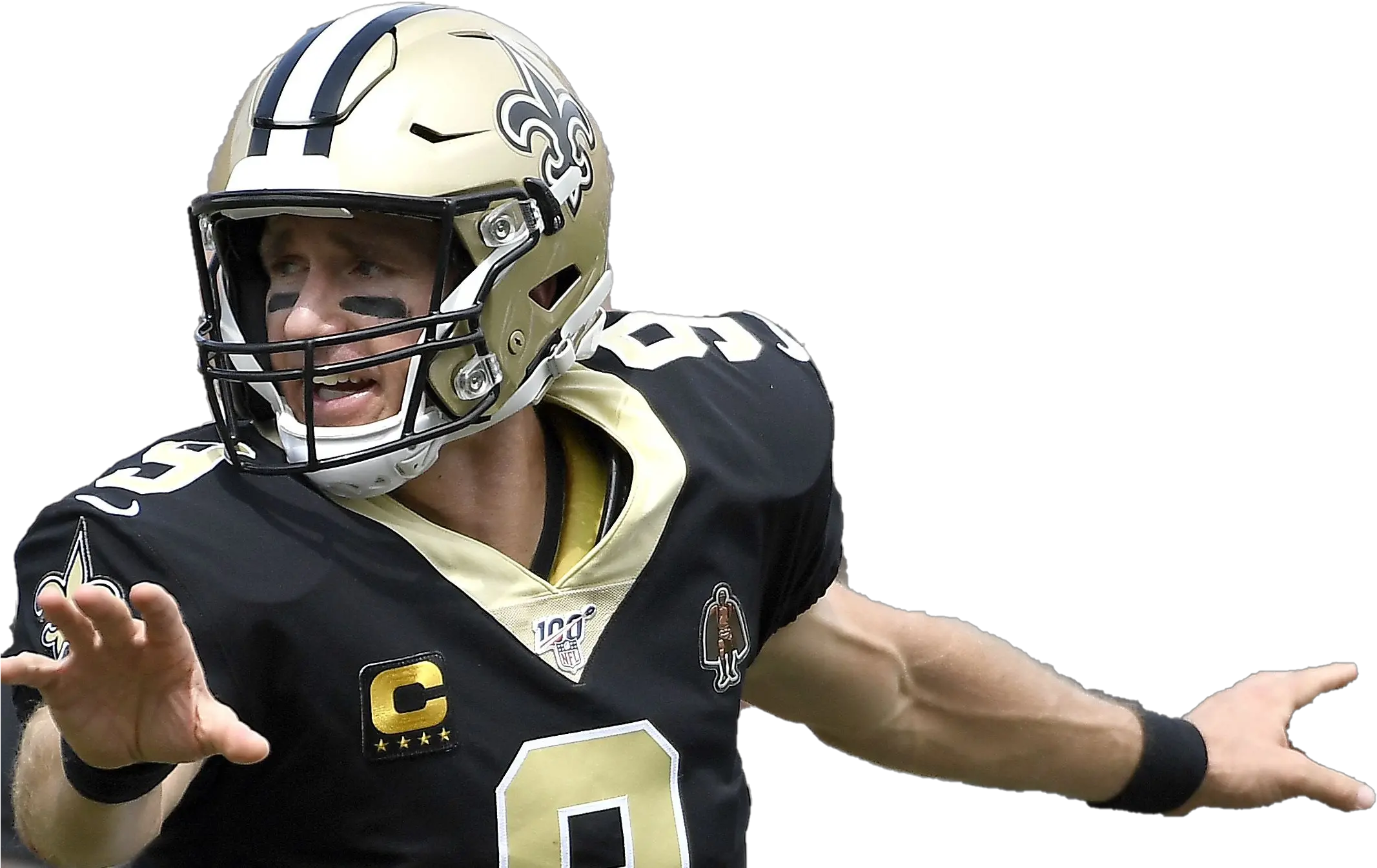 Drew Brees Png Image Saints Players Transparent Background Drew Brees Png