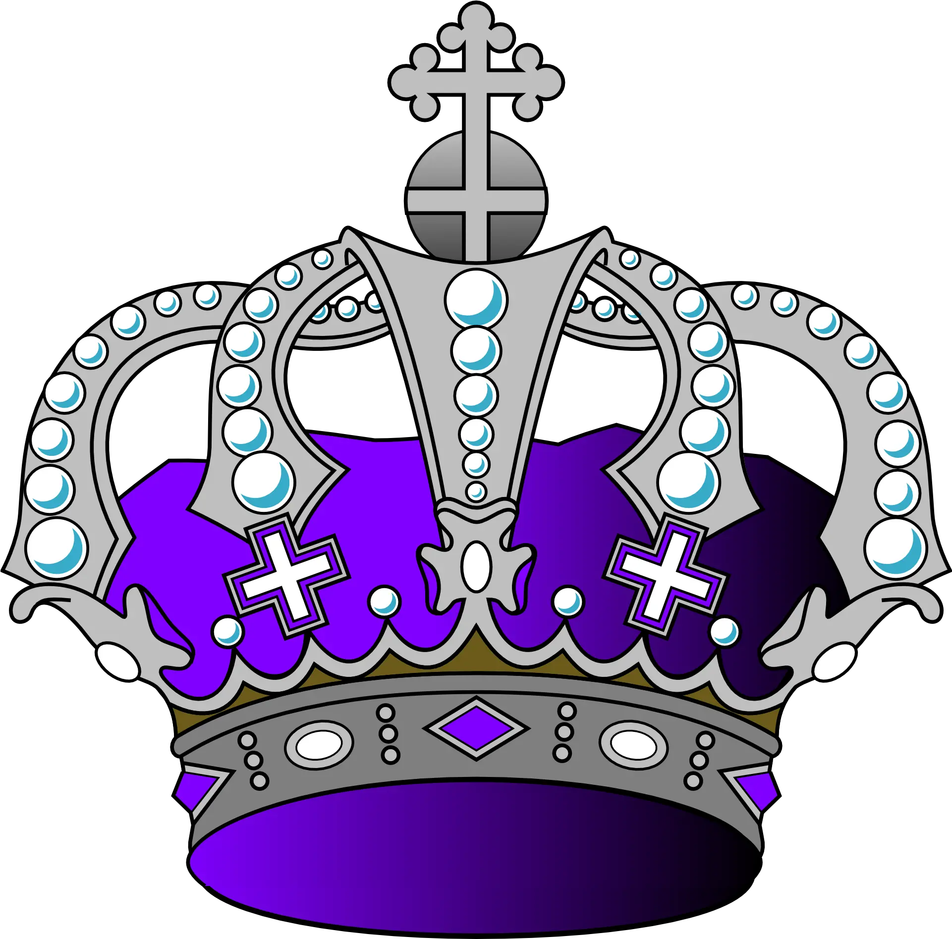 Crown King Drawing Free Image Blue And Gold Crown Cake Topper Png Crown Drawing Png png