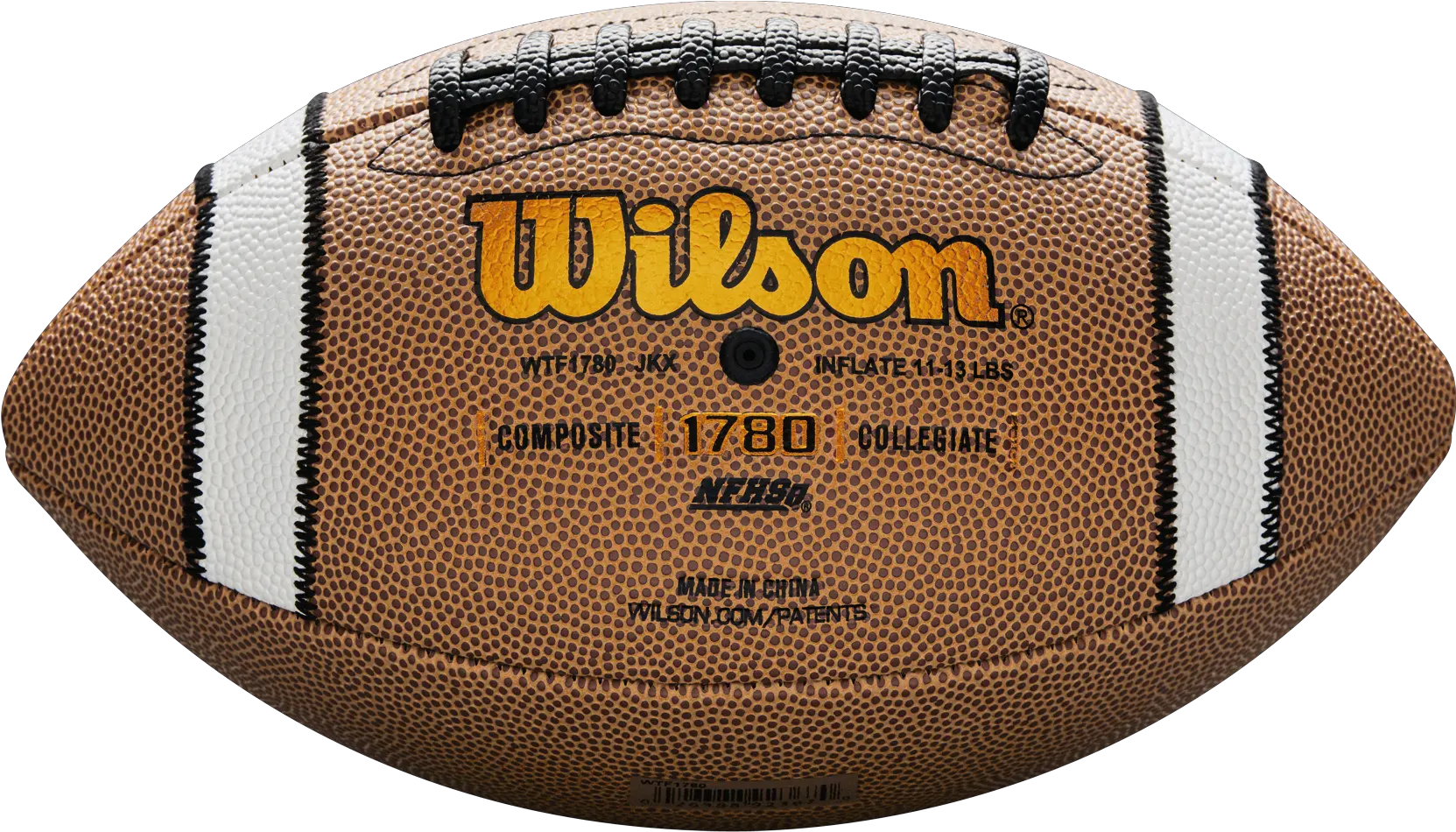Wilson Gst Game Series Official Size Ncaa Composite Football Wilson Gst Tdy Youth Composite Football Png Football Laces Png