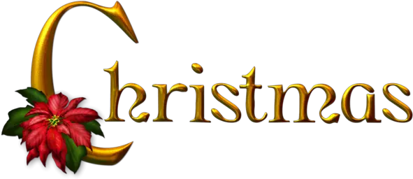 Golden Christmas Png Clipart Holiday Season Golden Christmas Text Png Christmas Party Png