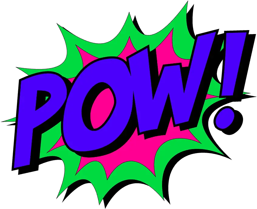 Superhero Pow Transparent Png Image Pow Png Pow Transparent