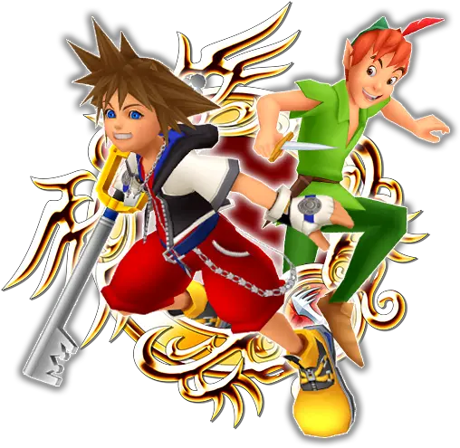 Sora Peter Pan Sn Kh Iii Xion Png Peter Pan Png