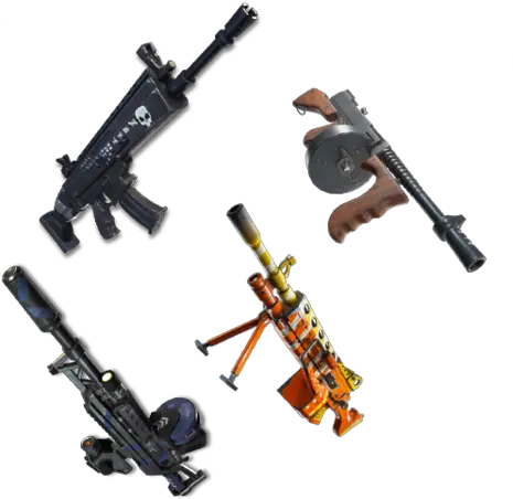Home Of The Best Deals Suppressed Assault Rifle Fortnite Png Fortnite Weapons Png