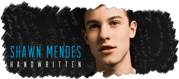 Shawn Mendes Handwritten Standard Shawn Mendes Handwritten Transparent Png Shawn Mendes Png