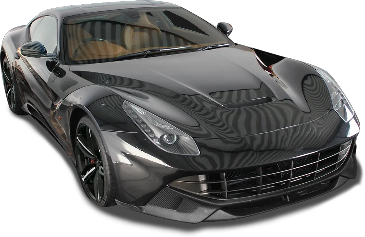 Black Ferrari Transparent Background Png Arts Carbon Fibers Ferrari Transparent