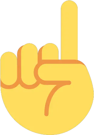 Index Pointing Up Emoji Meaning With Pictures From A To Z Meaning Png Point Finger Png