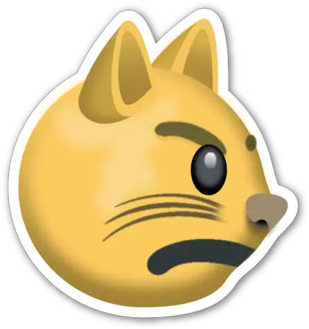Cat Face Cats Emoji Stickers Whatsapp Cat Emoji Png Cat Emoji Png png