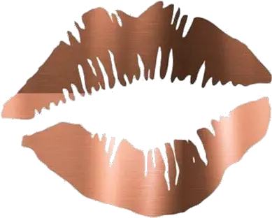 Download Hd Lips Rose Gold Pretty Iphone Backgrounds Png Gold Instagram Logo Png