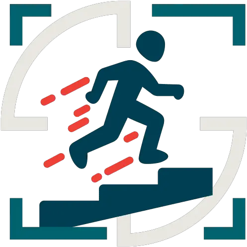 Person Intellisee Running Png Stairs Icon Png