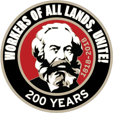 Karl Marx Badge 25 Years Guarantee Png Karl Marx Png