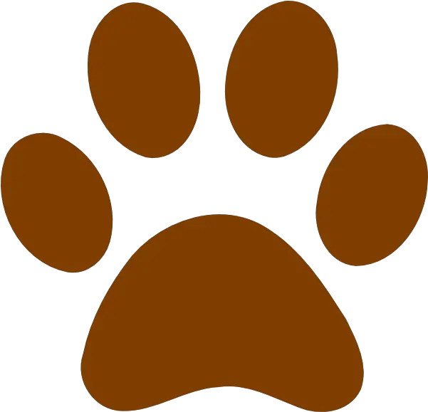 Grizzly Red Paw Print Clip Art Png Bear Claw Png