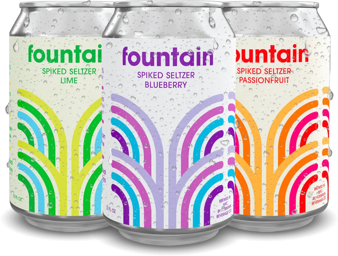 Fountain Launches Spiked Seltzer Fountain Hard Seltzer Png Fountain Drink Png