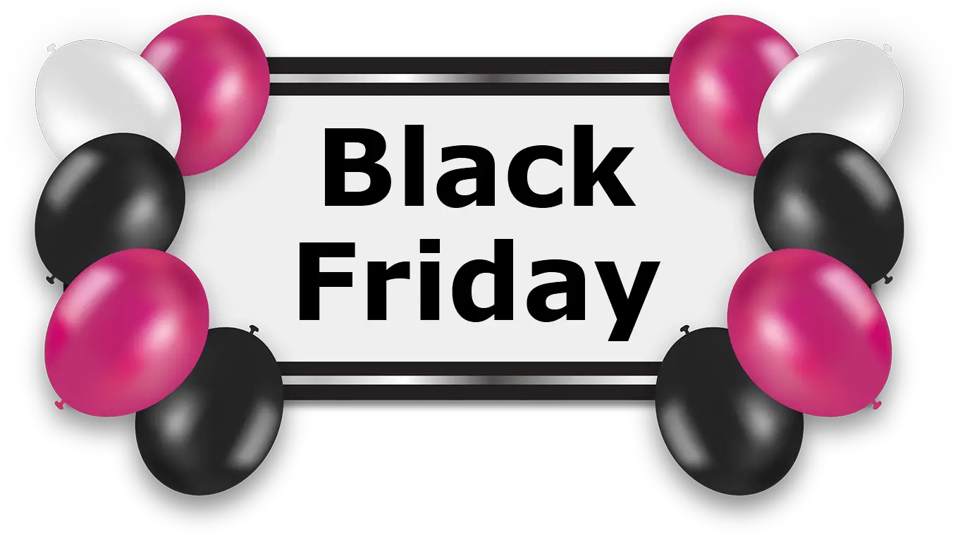 Black Friday Png Image Free Download Searchpngcom Transparent Black Friday Ballon Png
