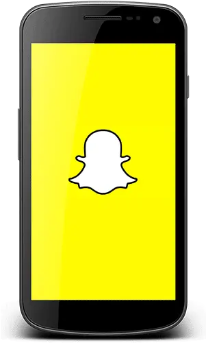 Social Media Transparent Smartphone Screen Png Snap Chat Logo