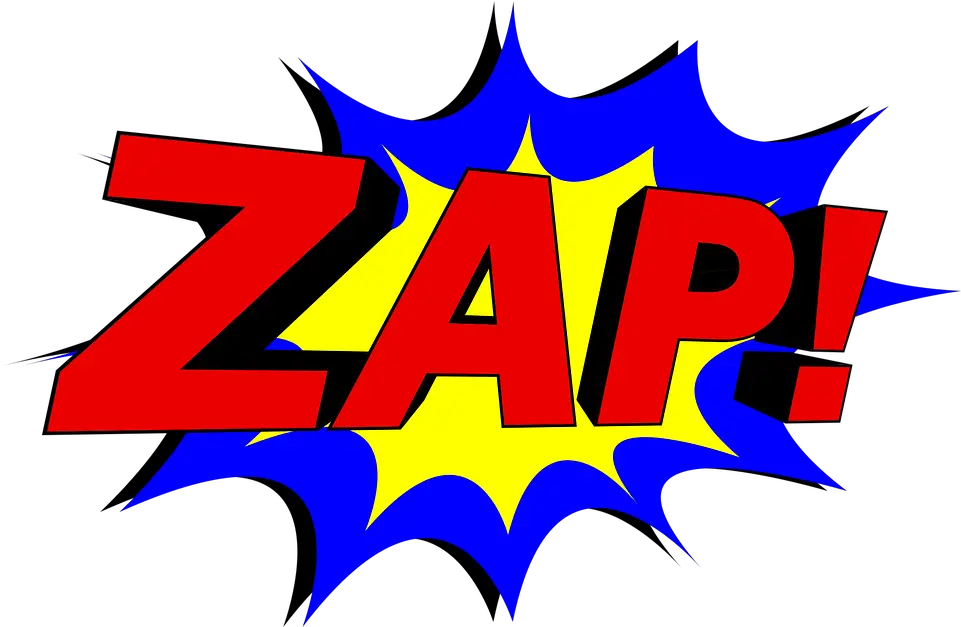 Zap Comic Book Zap Png Comic Book Explosion Png