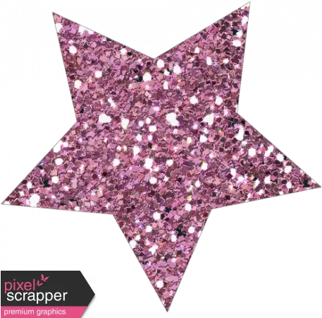 Superlatives Glitter Star 02 Graphic By Marisa Lerin Pixel Transparent Pink Glitter Star Png Pink Star Png