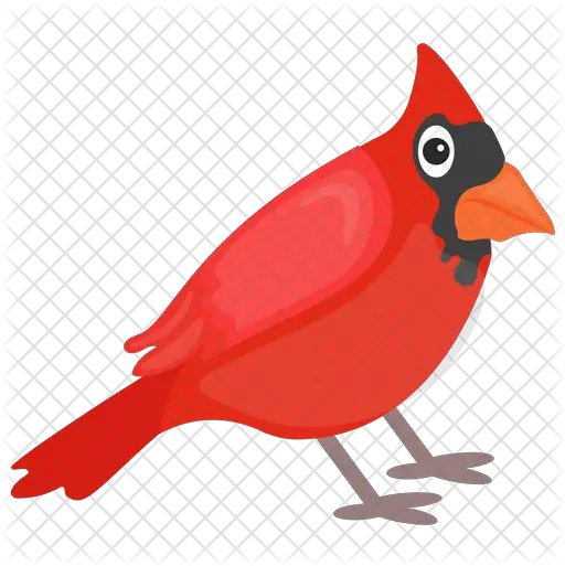 Cardinal Bird Icon Of Flat Style Restaurante Marisco Png Red Bird Png