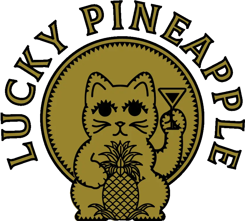 Pineapple Cocktail Mobile Bar Lucky Pineapple Brand Png Kind Bars Logo