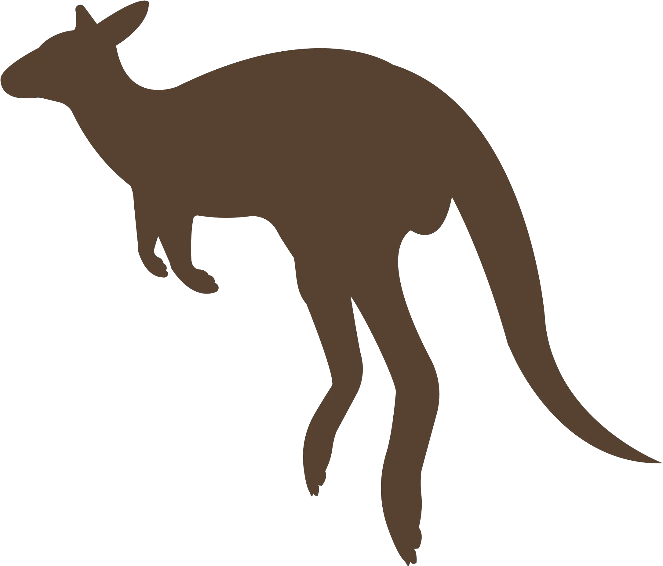 Download Sour Kangaroo Chasing The Whos Audition Kangaroo Kangaroo Silhouette Brown Png Kangaroo Transparent Background