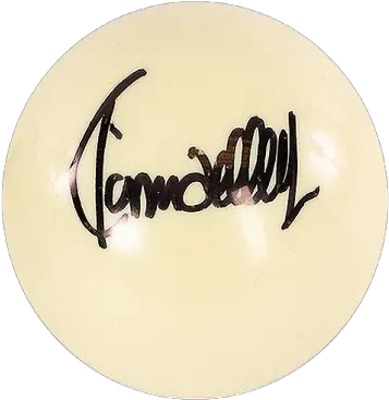 Ronnie Ou0027sullivan Signed White Snooker Cue Ball Japanese Peace Pagoda Png Cue Ball Png