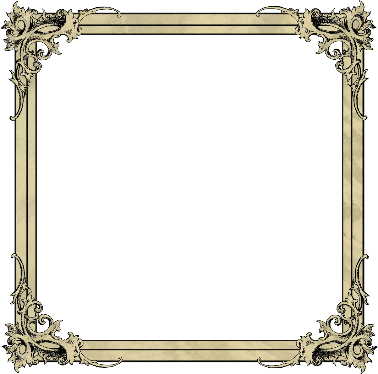 Empty Frame Png Format Hd Transparent Picture Frame Empty Bamboo Frame Png