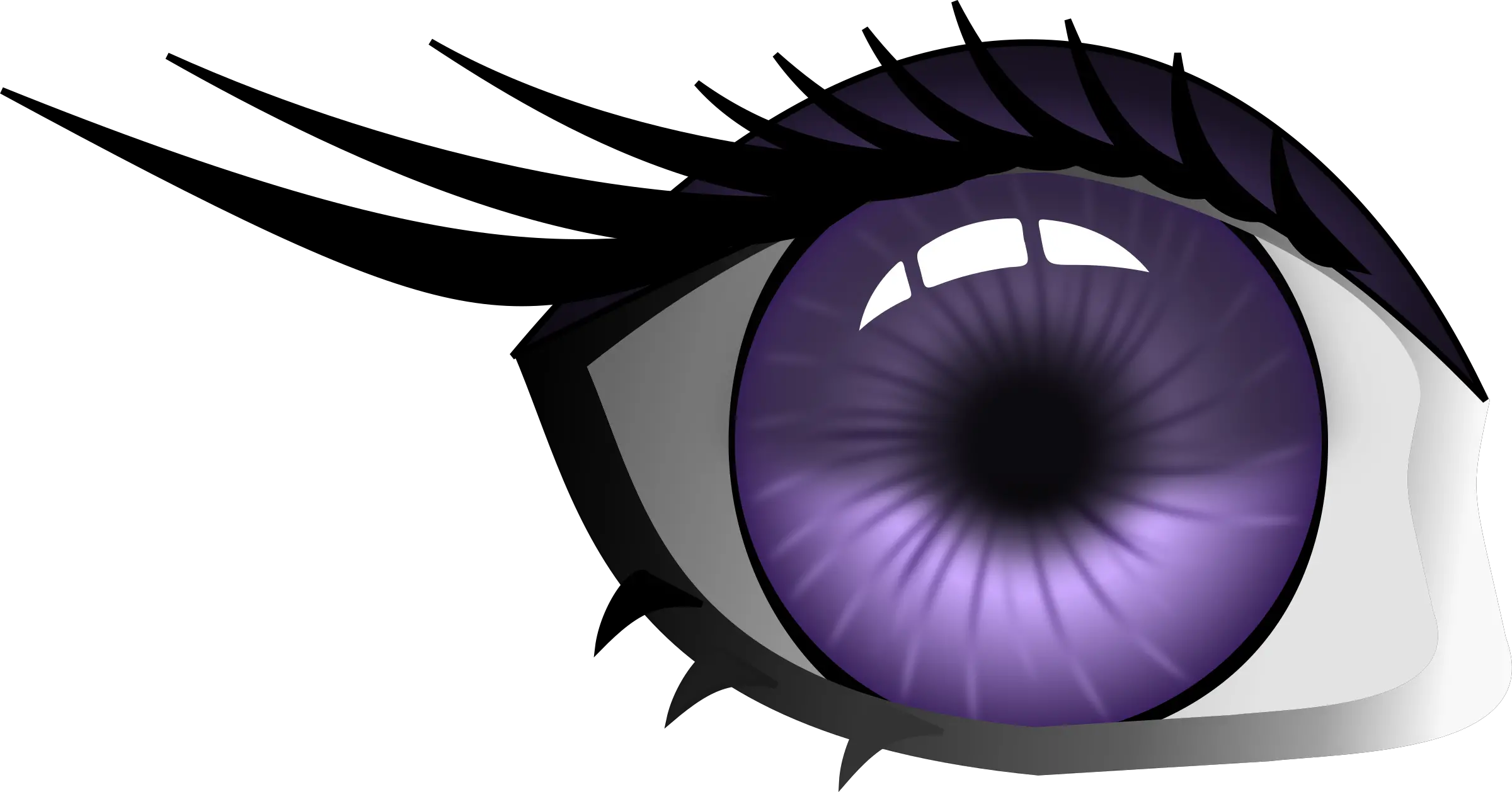 Download Free Png Purple Eye Dlpngcom Transparent Clipart Purple Eyes Lashes Png
