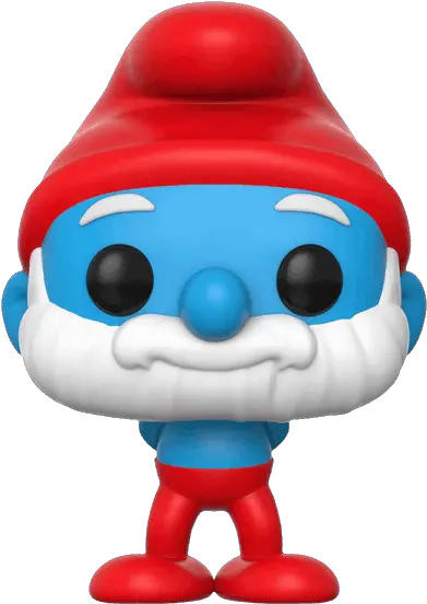 Download Funko Pop Papa Smurf Papa Smurf Funko Pop Png Smurf Png