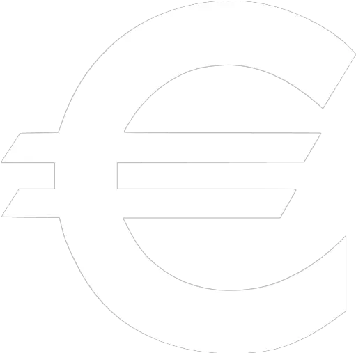 White Euro Icon Euro Symbol White Png Euro Logo