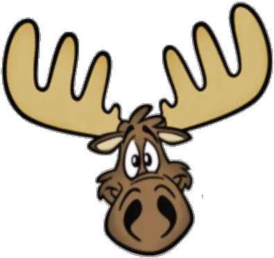 Moose Clipart Pin The Tail Cartoon Moose Head Drawing Png Moose Transparent