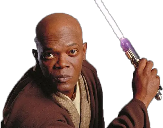 Lien Direct Samuel L Jackson As A Jedi Png Mace Windu Png