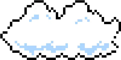 Nube Nube Pixel Png Nubes Png