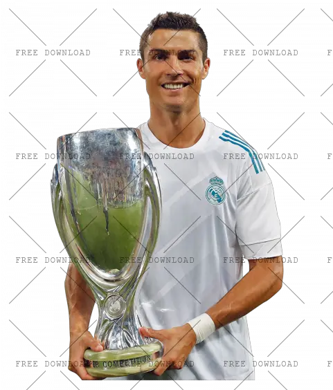 Cristiano Ronaldo Png Image With Ronaldo Trophy Png Trophy Transparent Background