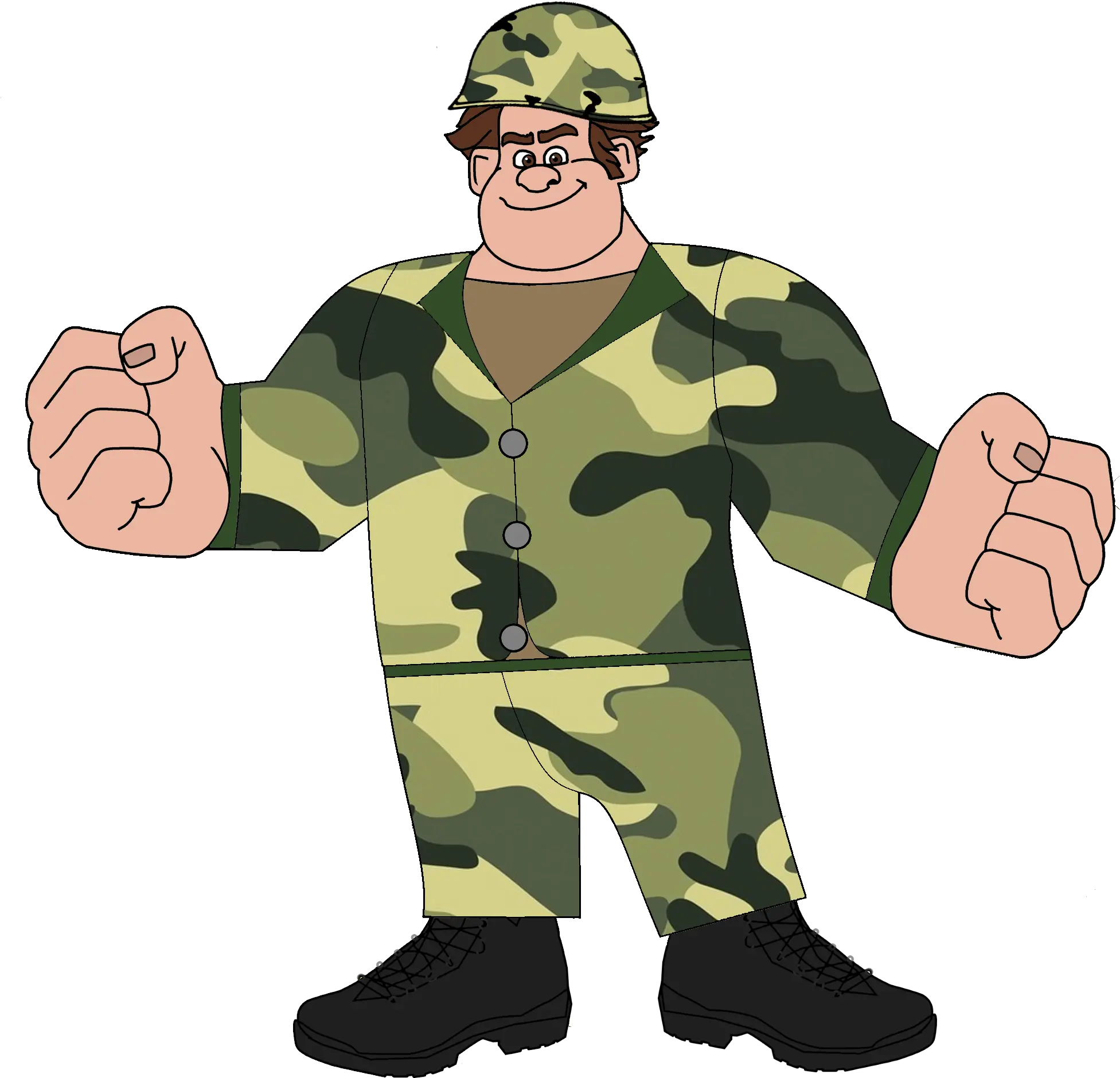 Soldiers Clipart Gambar Transparent Free Wreck It Ralph Army Png Military Png