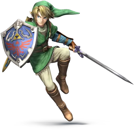 Link Character Transparent Png Link Super Smash Bros Wii U Video Game Characters Png