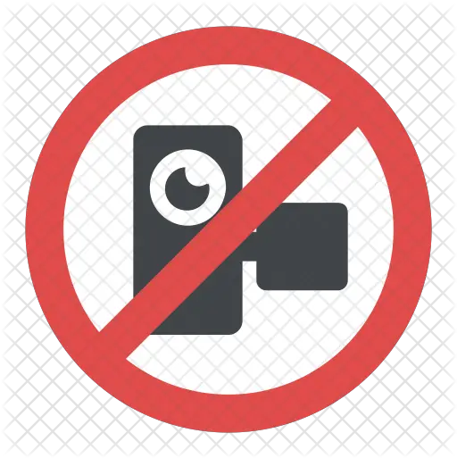 No Camera Sign Icon Of Flat Style No Toilet Clipart Png No Sign Png