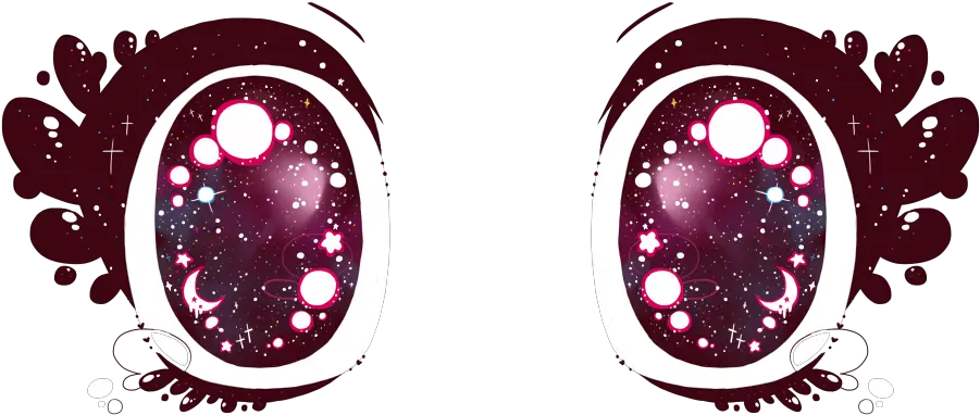 Weeabooparadise Transparent Sparkley Anime Eyes Cute Anime Eyes Transparent Png Creepy Eye Png