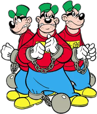 Ducktales The Beagle Boys In Chains Png Beagle Boys Png Chains Png