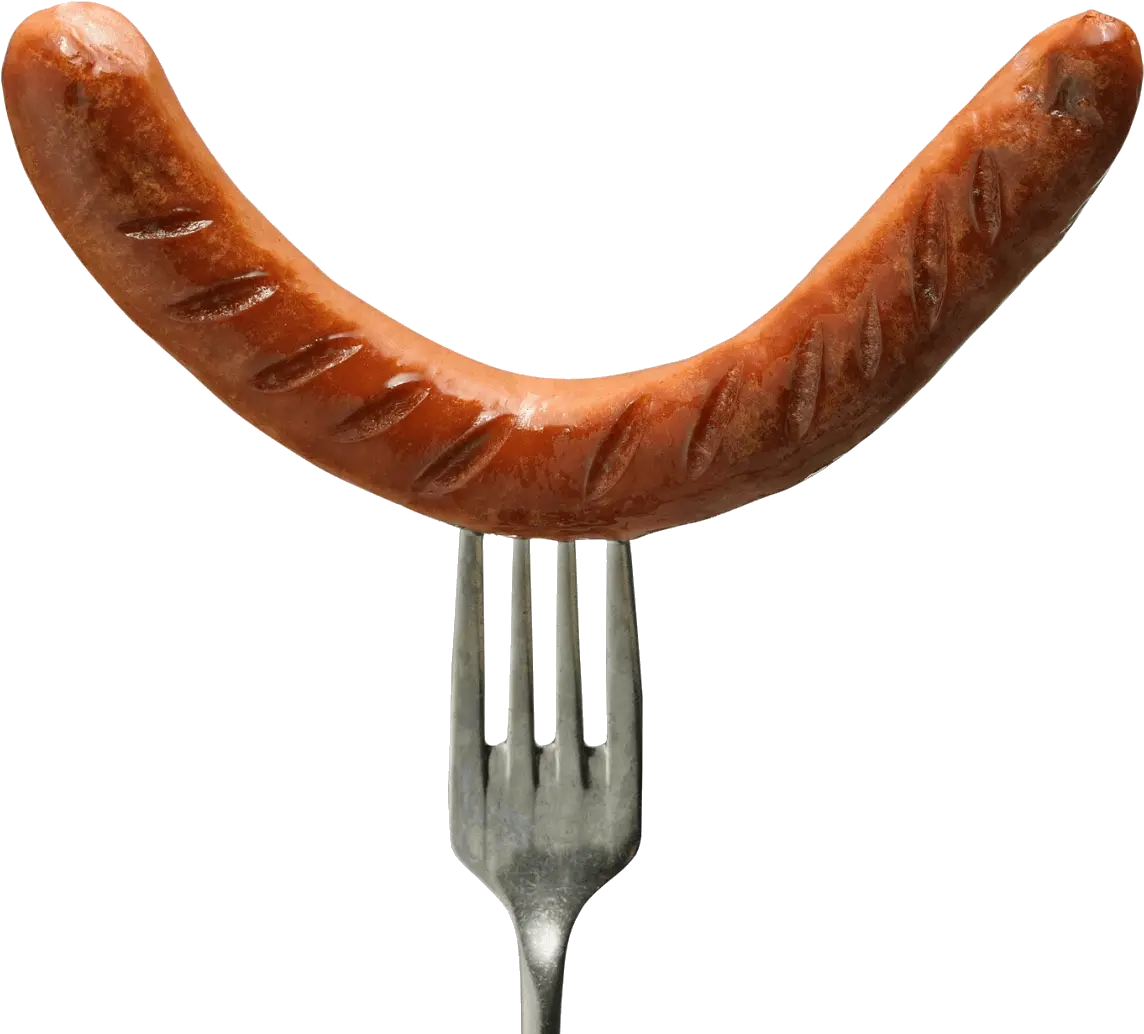 Sausage Stickpng Sausage Png Fork Png