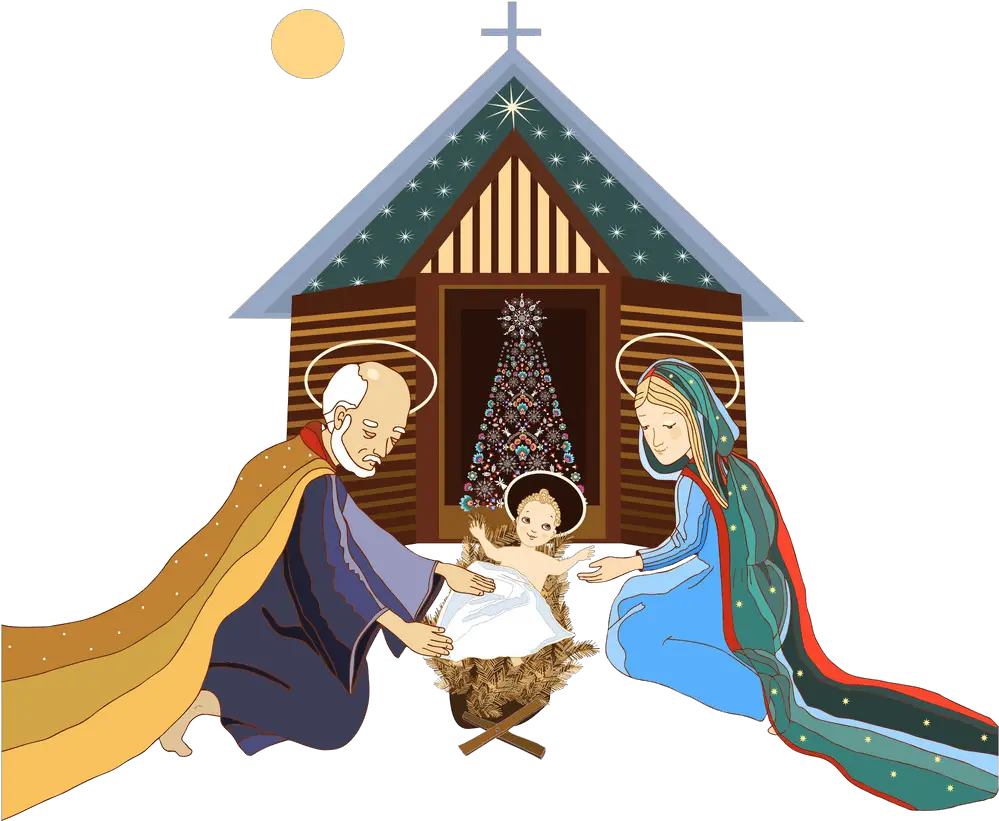 Nativity Clipart Clipartworld Nativity Scene Png Nativity Icon Images