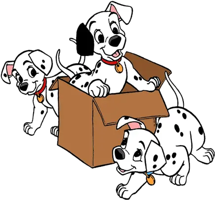 Ddcp33 Disney 101 Dalmatians Clipart Png Puppy Clipart Png