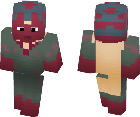 Download Vision Marvel Minecraft Skin For Free Minecraft Skin Dark Archer Png Vision Marvel Png