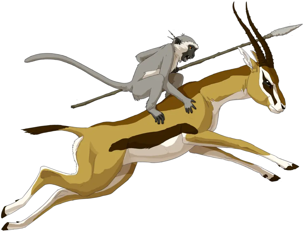 Gazelle Antelope Transparent Png Arts Impala Thomson Gazelle Gazelle Icon