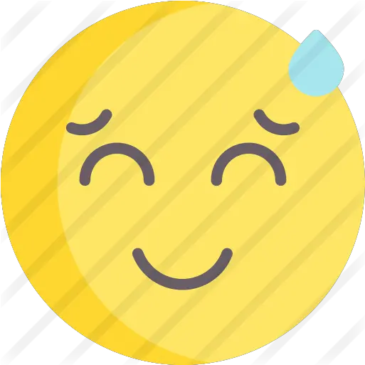 Embarrassed Free Smileys Icons Happy Png Embarrassed Emoji Transparent