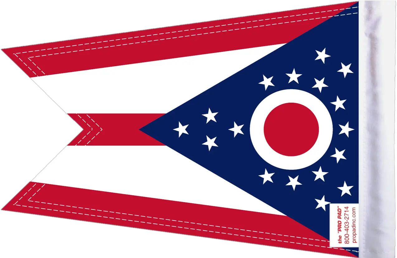 Flg Ohio Flag Vector Png Pow Mia Icon