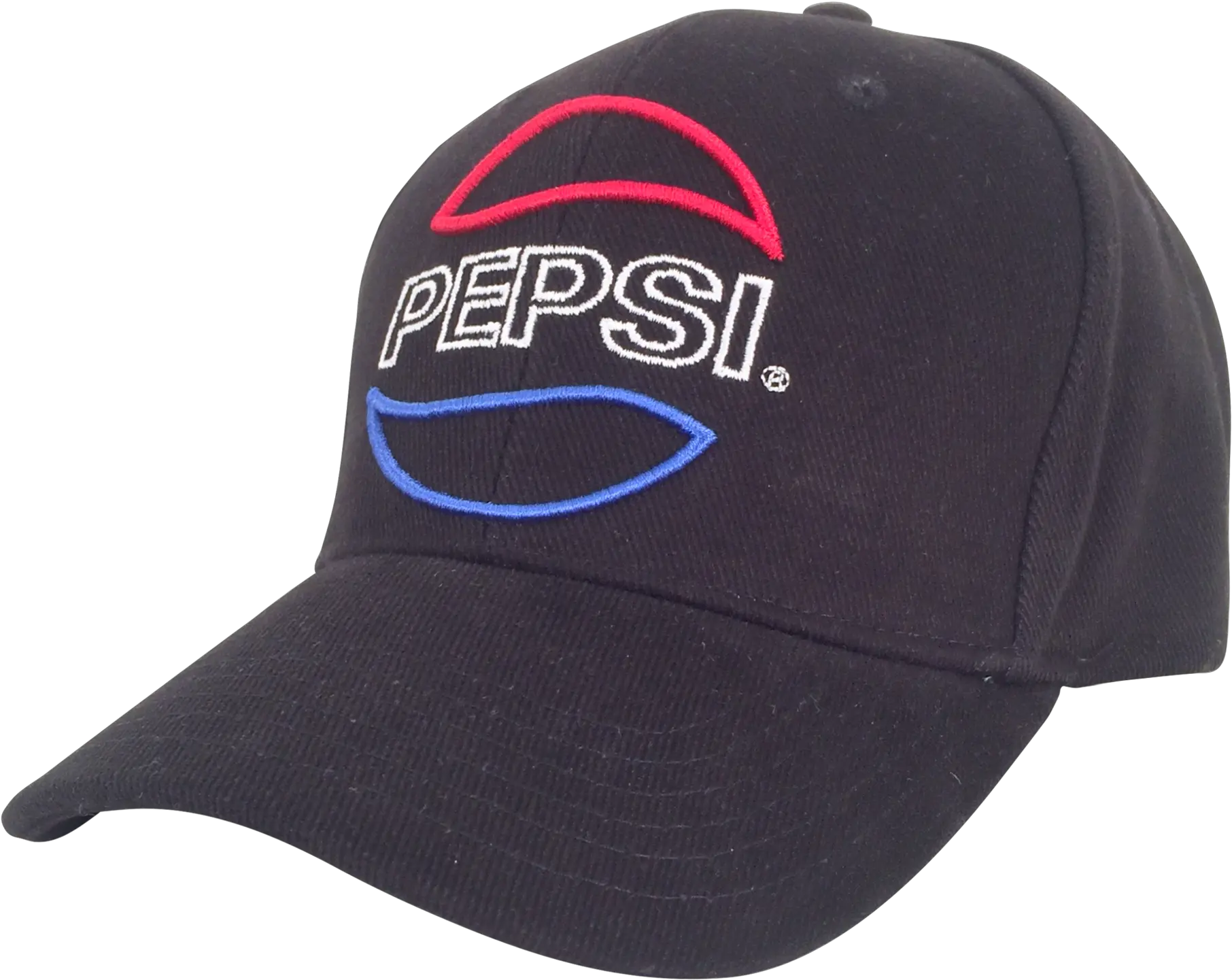 Pepsi Logo Baseball Hat Black Baseball Cap Png Pepsi Logo Transparent