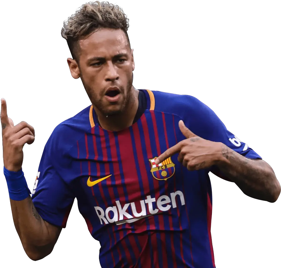 Neymar Png Neymar Football Render 39206 Footyrenders Neymar Fifa 18 Png Neymar Png